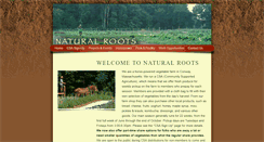 Desktop Screenshot of naturalroots.com